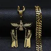 Colares de pingente de aço inoxidável Ahura Mazda Religião Colar Zoroastrianismo Cuture Império Persa Jóias NXS053989328