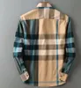 2021 Herrskjorta Luxurys Designers Menswear Casual Busseness Shirtsa Classic Man Dress Shirts Men Long Sleeve Brand Fashion Spring M-3XL#03