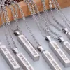 KPOP Necklace Bangtan Boys Jimin JIN J-Hope Suga Steel Pendant Chain Wings Accessories Jewelry 2021 G1206