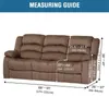 All-inclusive Recliner Sofa Cover for 3 Seat Elastic Chair Slipcover Suede Couch Armchair Non-slip Protector 210909