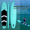 320x76x15cm Surfboard Inflatable Sup Stand up paddle board with Adjustable oar,ISUP Exploring paddleboard Travel Backpack,Leash,High Pressure Pump for Adults