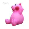 Aangepaste schattige opblaasbare piggy gepersonaliseerde cartoon dier model lucht geblazen varken ballon voor dierentuin en park decoratie