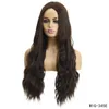 26 inches Synthetic Wig In 12 Colors Simulation Human Hair Wigs Natural Wave Perruques de cheveux humains WIG-345