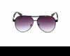 Nya 3502 Solglasögon för män med solglasögon för kvinnor med mode solglasögon och metalliska tvåfärgade solglasögon