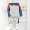 Toddler Boy Kapüşonlu Giysiler 1 2 3 4 5 Yıl Pamuklu Kız Kız Spor Sarayış Bebek Uzun Kollu 15 İlkbahar Sonbahar Terzini 2108041114018