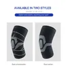 Knädyna armbåge 1pc Elastic Nylon Sports Fitness Kneepad Gear Basketball Volleyball Brace Protector Safety