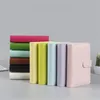 A5A6 Colorful Creative Waterproof Macarons Binder Hand Ledger Notebook Shell Looseleaf Notepad Diary Stationery Cover School Off6086210