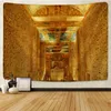 Гобелены Древний египетский настенный гобелен на стену фараона висит кровавые коврики Hippie стиль фона ткани домашний декор 150x100см / 150x130см
