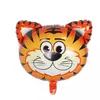 Cartoons Dierlijke Folie Ballonnen Toy Ballonnen Air Helium Balon Verjaardag Party Decoration Kids Baby Shower Zoo Theme Supplies