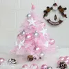 pink led artificial trees