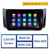 10.1 "Android voiture dvd GPS Navigation 2DIN Radio stéréo tête unité lecteur pour 2012-2016 NISSAN SYLPHY Bluetooth