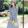 Mori Girl Printemps Automne Femmes Corduroy Genou Robe Casual Taille élastique Vintage Robes à manches longues coréenne douce 210520