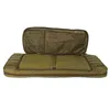 Tactical 36 47 Cal podwójna torba na karabin Molle woreczki plecak na broń myśliwską Airsoft Outdoor Military Gun Carry Protection Pack W220225