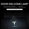 För Tesla Model 3 Modell X S Y LED-bildörr Välkommen Ljusprojektor Logo Ghost Shadow Lamp