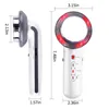 3 in 1 Handheld EMS Facelift Ultraschall Kavitation RF Abnehmen Infrarot Ultraschall Cellulite Massagegerät Massage Körperformungsmaschine