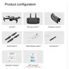 E88 Pro Drone 4K HD Dual Camera Visual Positioning 1080p WiFi FPV DRONE HEIGHT PRESERVATION RC Quadcopter Drone