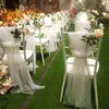 1pcs simulation de soie feuilles d'eucalyptus vert bricolage couronne de mariage décoration mariée à être anniversaire décoration bouquet décor à la maison 211104