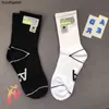 Socken Ader Error Alien Ufo Ribbon Label Baumwolle Sport Hohe Qualität Herren Damen Trendy Adererror Casual Tubeedln