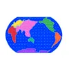 30cm大きいサイズの世界地図バブルポッパーボードフィンガーパズルフィジット感覚玩具スリコーンプッシュバブルメガジャンボ指の楽しみゲームデスクトップストレスリリーフG575G6W