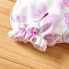 Baby Girl Flutter-sleeve Jumpsuit 210528