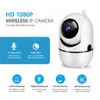 Automatisk spårning 1080p Camera Surveillance Security Monitor WiFi Wireless Mini Smart Alarm CCTV Inomhus Kamera Baby Monitorer