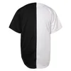Blanka koszulka baseballowa Szybka wysyłka biała/czarna
