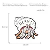 Hermit Crab Emaille Pins Cartoon Animal Badge Broche Revers Pin Denim Jeans Tas Shirt Collar Introvert Sieraden Gift voor Vrienden