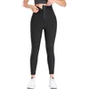 Leggings da sauna per donna Pantaloni da tuta a vita alta Compressione modellante Dimagrante Thermo Workout Trainer Capris Body Shaper