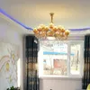 Avrupa tarzı kristal avizeler oturma odası lüks yemek odaları yatak odası çinko alaşım mum salonu villa dubleks bina lambaları