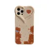 Custodie per cellulari adatte per 12pro12 love bear Rabbit xr custodia xs max all inclusive 7plus soft shell