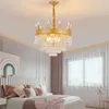 antique gold crystal chandelier