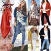 Femmes Sweater Irregular tricoté Batwing Manches Knit Cardigan Wrap Swing Panne-manteau Long Manteau automne Hiver 210524