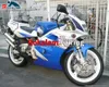 Для Suzuki RGV250 VJ 22 1990 1991 1992 1993 1993 Обсаживает комплект VJ22 RGV 250 90-94 синий белый вторичный рынок.