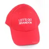 Stock chapeaux de fête laisse aller Brandon FJB papa bonnet casquette de Baseball lavé coton broderie réglable chapeau xu