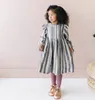 Bébé filles robe vêtements printemps fête pur coton princesse 210429