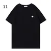 Classic Flocking Label mens t shirt Embroidered Label tee France Luxury Brand shirts Size S--XXL