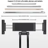 Aluminum Kitchen Desktop Phone Tablet Holder Stand Flodable Adjustable 5-13 inch Tablet Mount for iPad Pro 12.9