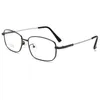 Montature per occhiali da sole alla moda TGCYEYO Occhiali da vista in lega di memoria Occhiali da vista da uomo semplici da lavoro Occhiali da miopia letterari di lusso leggeri da donna Y252