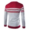 Осень-зима пуловер с круглым вырезом для мужчин Slim Fit вязаный свитер Pull Homme Джерси Hombre мужские свитера осень трикотаж 211018