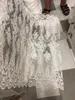 2022新しいセクシープラスサイズのフォーマルイブニングドレス長袖ゴールドレースハイネックシース特別な日の花嫁羊の母