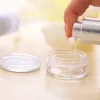 Bottiglie di stoccaggio da 1000 pezzi Barattoli da 5 ml Barattolo cosmetico in plastica Custodia vuota per ombretto Scatole da imballaggio Contenitori per crema per il viso Contenitore glitter Ombretto Pentole per unghie Strumento di bellezza DHL