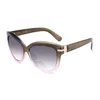 Luxury Cateye Polarized Bifocal Reading Sun Glasses Women Presbyopia Eyeglasses Cat Eye Sunglasses Diopter +1.0 To +3.0