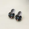 Ontwerper Ongebruikelijke Polymeer Clay Charms Drop Earrings Trendy Hanger Leuke Ronde Stud Dangle Earings Gift voor Dames Mode-sieraden