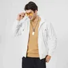 Giacche e cappotti da uomo Bomber da uomo Giacca da uomo primavera autunno 2021 New Fashion Bianco Abiti da esterno Casual Streetwear Y1109