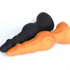 NXYDildos Wearable Dildo Butt Plug Super Long Anal Perles Stimulateur de point G Adult Sex Toys Pour Hommes Femmes Masturbateur Produits Gay 1126