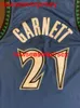 100% Gestikt #21 Kevin Garnett Basketbal Jersey Heren Dames Jeugd Custom Nummer naam Jerseys XS-6XL
