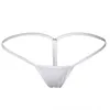 5 teile/satz Frauen Mädchen Unterwäsche Plain Höschen Damen Weichen Tanga Niedrige Taille Transparente Dessous Mit Perlen Briefs