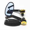 7/8" 22mm Handlebar End Mirror Oval Custom Classic Side Mirrors Chopper Bobber Cafe Racer ATV Quad Rearview Mirrors