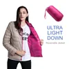Bang 4XL Down Jacket Women Ultra Light Feather Double Side Windbreaker Reversible Lightweight Coat Parks 210923