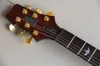 Intere chitarre Custom Santana Modello Chitarra elettrica Abalone Inlay In Purple Burst 1201106457018